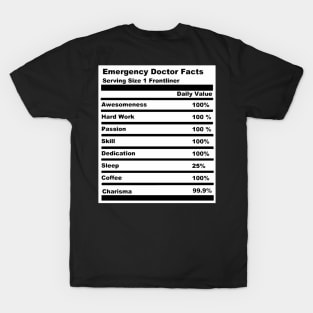 Emergency Physician Facts T-Shirt